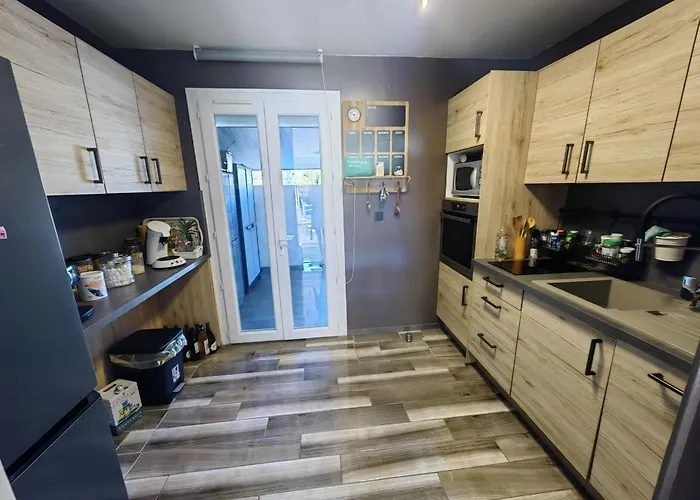 Дом отдыха T3 Au Calme, Terrasse Sud, Clim, Parking Privatif - Fr-1-607-236 *