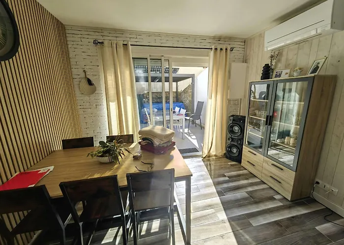 T3 Au Calme, Terrasse Sud, Clim, Parking Privatif - Fr-1-607-236 Дом отдыха Агд