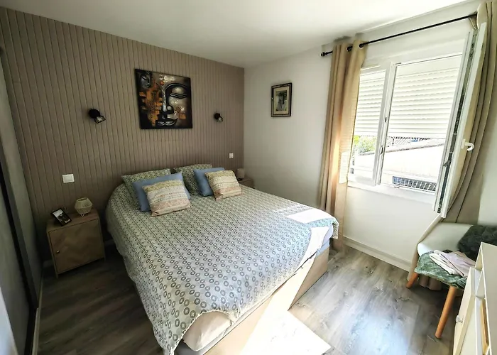 T3 Au Calme, Terrasse Sud, Clim, Parking Privatif - Fr-1-607-236