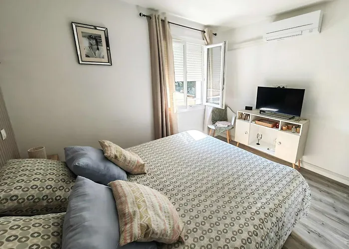 T3 Au Calme, Terrasse Sud, Clim, Parking Privatif - Fr-1-607-236 Будинок відпочинку Агд